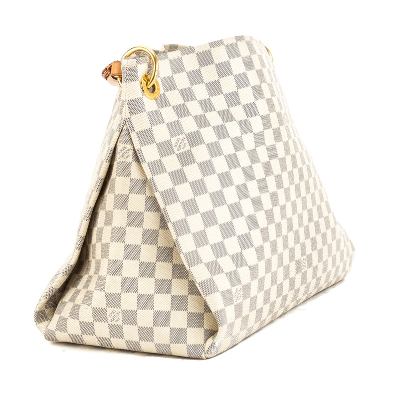 Louis Vuitton Damier Azur Canvas Artsy MM Bag (Pre Owned) – LuxeDH