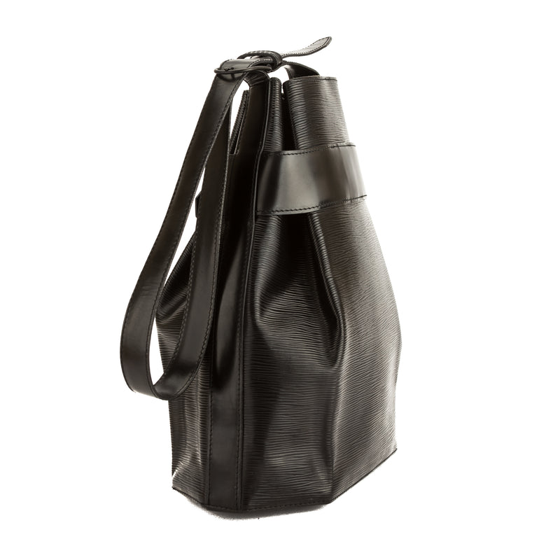 Louis Vuitton Noir Epi Leather Sac D&#39;Epaule Bag (Pre Owned) – LuxeDH