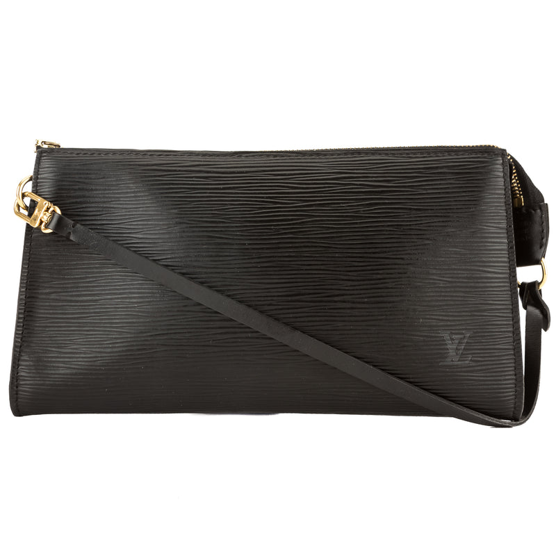 Louis Vuitton Noir Epi Leather Pochette Accessoires Bag (Pre Owned) – LuxeDH