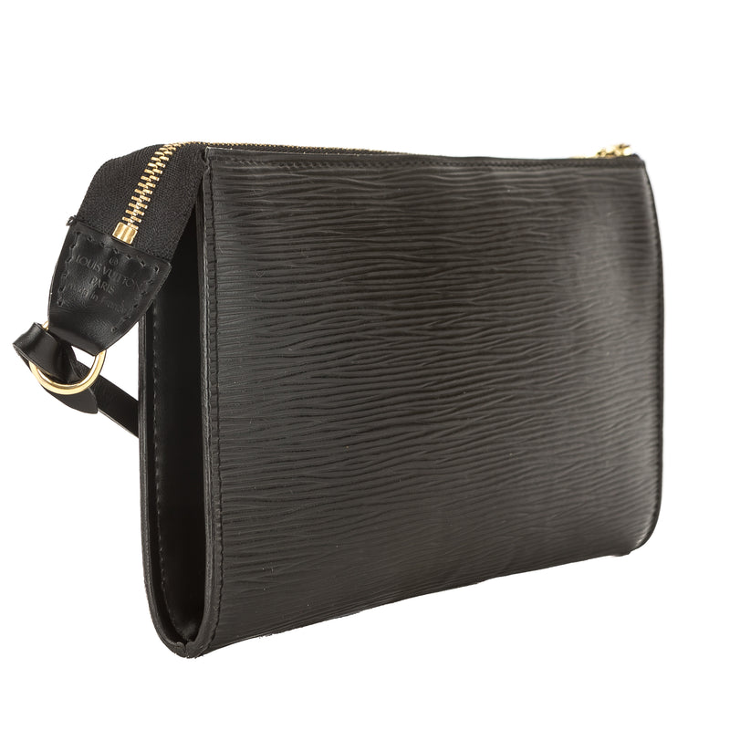 Louis Vuitton Noir Epi Leather Pochette Accessoires Bag (Pre Owned) – LuxeDH