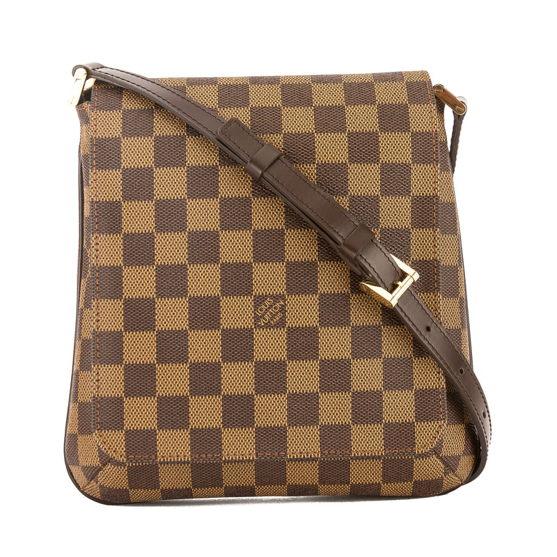 Louis Vuitton Damier Ebene Canvas Musette Salsa Short Strap Bag (Pre O – LuxeDH