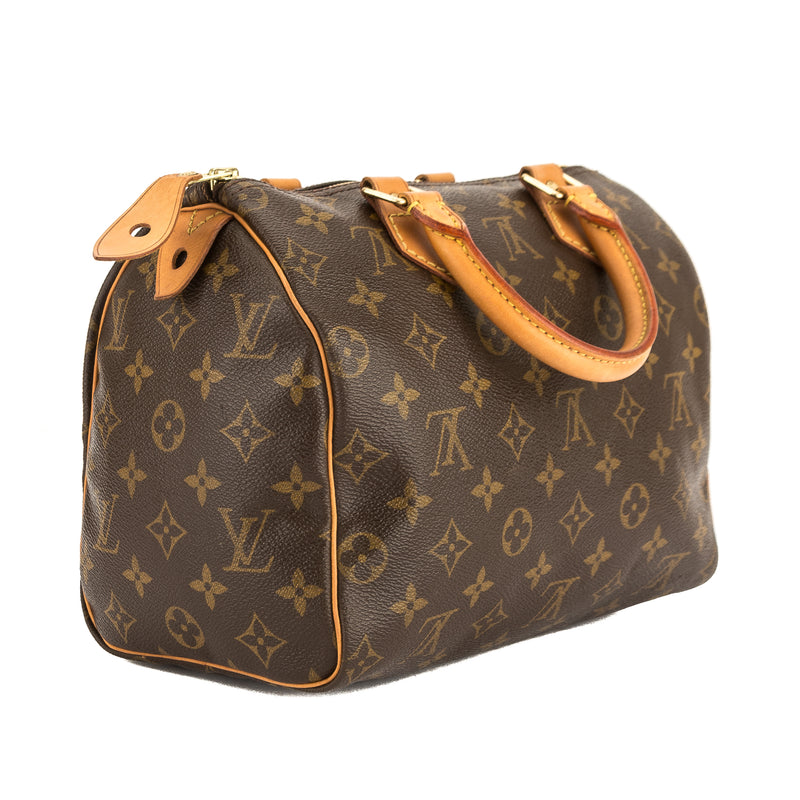Louis Vuitton Monogram Canvas Speedy 25 Bag (Pre Owned) – LuxeDH