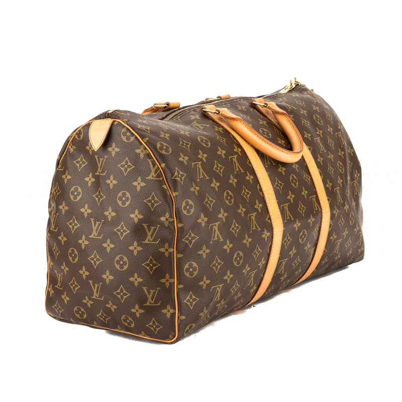 Louis Vuitton Monogram Canvas Keepall 50 Bag (3812021) – LuxeDH