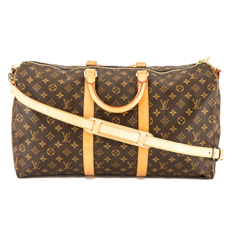 Louis Vuitton Monogram Canvas Keepall Bandouliere 50 Bag (Pre Owned) – LuxeDH