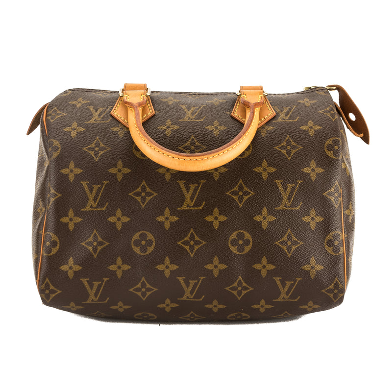 Louis Vuitton Monogram Canvas Speedy 25 Bag (Pre Owned) – LuxeDH