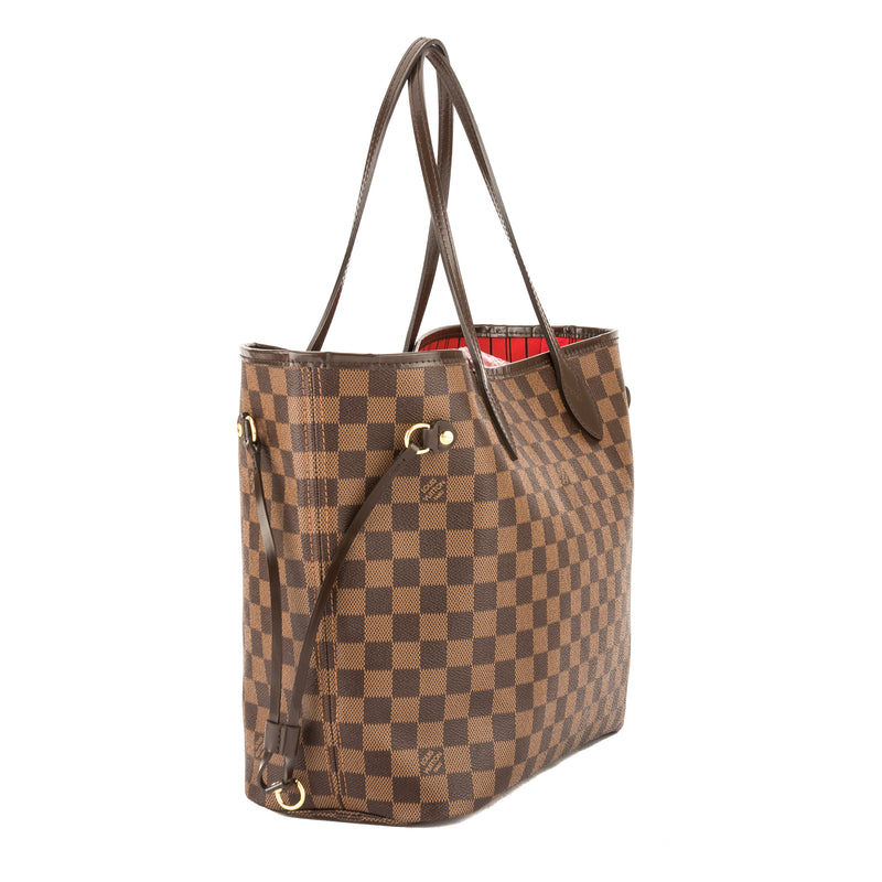 Louis Vuitton Damier Ebene Canvas Neverfull MM Bag (Pre Owned) – LuxeDH