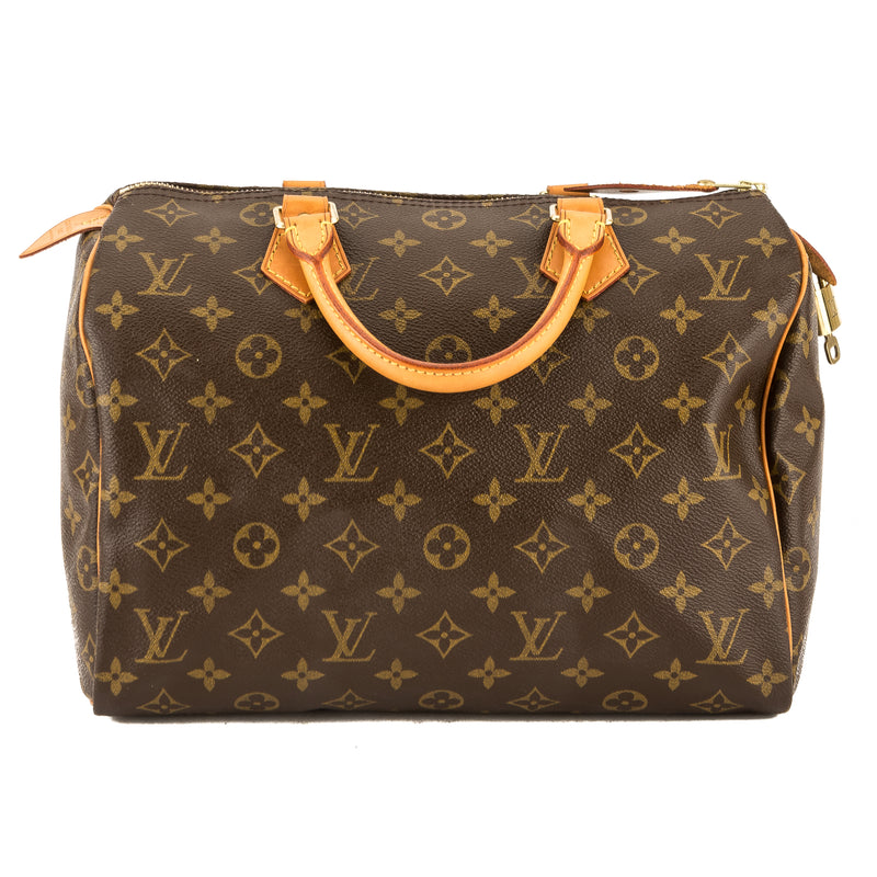 Louis Vuitton Monogram Canvas Speedy 30 Bag (Pre Owned) – LuxeDH