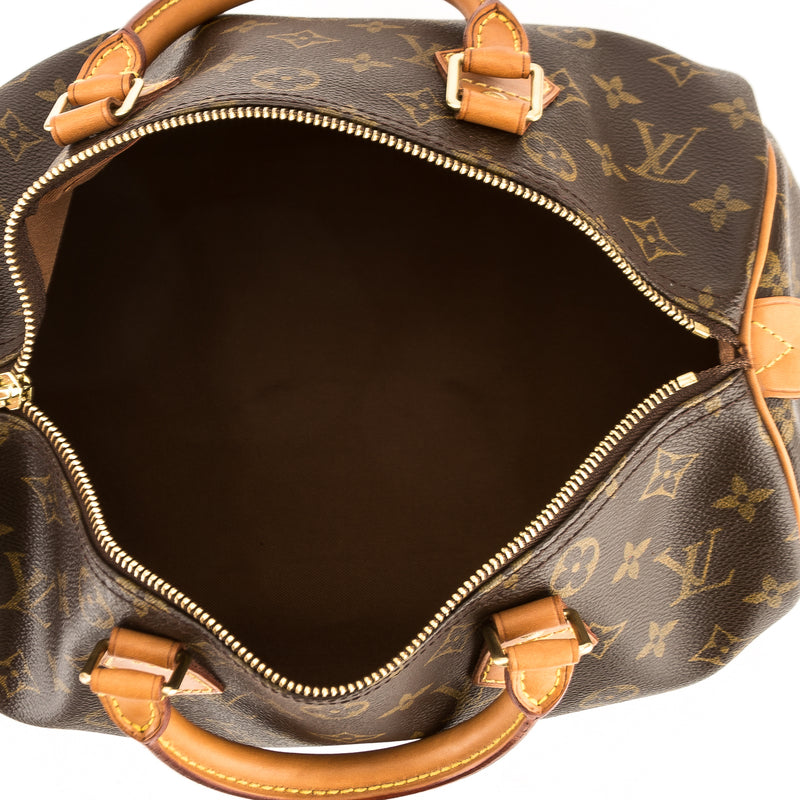 Louis Vuitton Monogram Canvas Speedy 25 Bag (Pre Owned) – LuxeDH