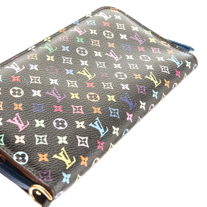 Louis Vuitton Black Multicolore Monogram Canvas Insolite Wallet (Pre O – LuxeDH