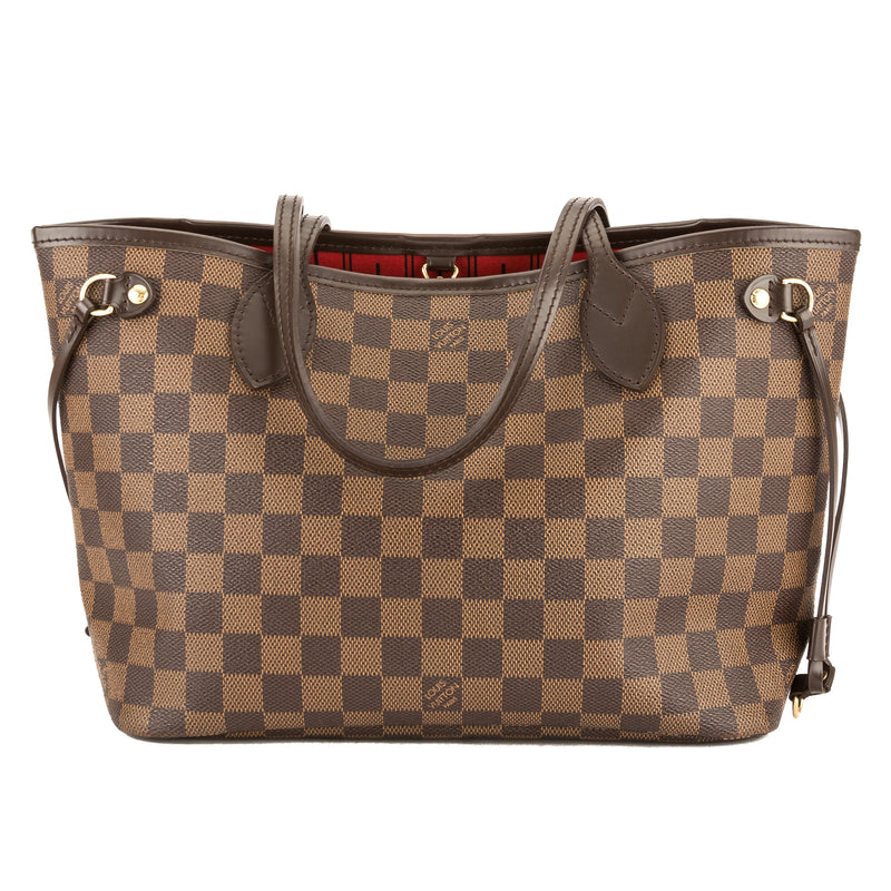 Louis Vuitton Damier Ebene Canvas Neverfull PM Bag (Pre Owned) – LuxeDH