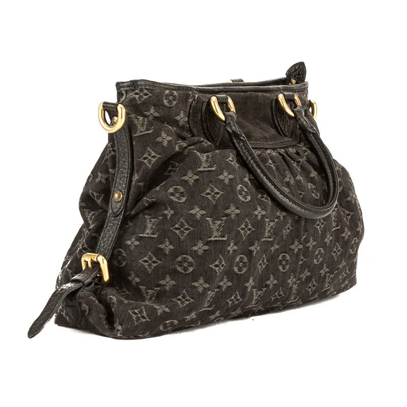 Louis Vuitton Black Monogram Denim Neo Cabby GM Bag (Pre Owned) – LuxeDH