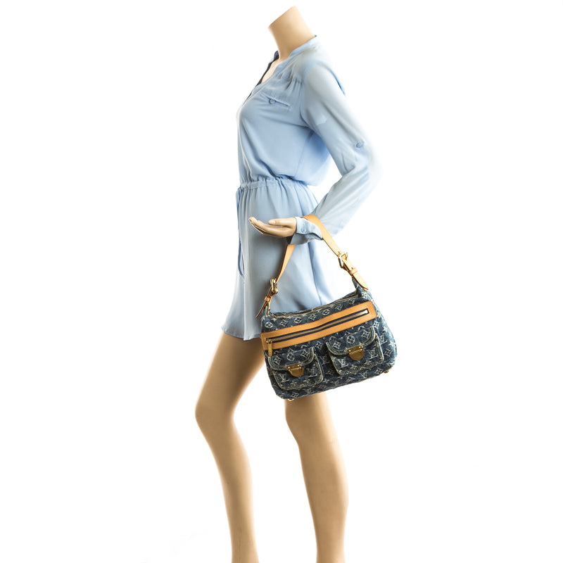Louis Vuitton Blue Monogram Denim Baggy PM Bag (Pre Owned) – LuxeDH