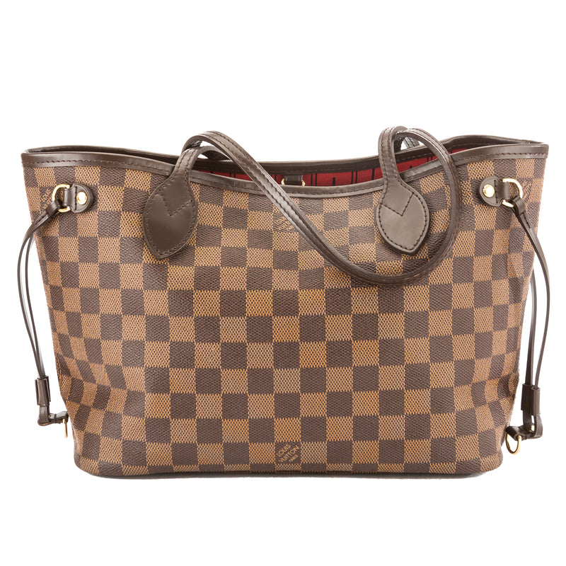 Louis Vuitton Damier Ebene Canvas Neverfull PM Bag (Pre Owned) – LuxeDH