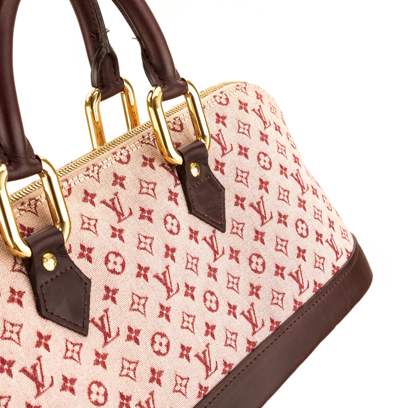 Louis Vuitton Cherry Monogram Mini Horizontal Alma Bag - Yoogi's Closet