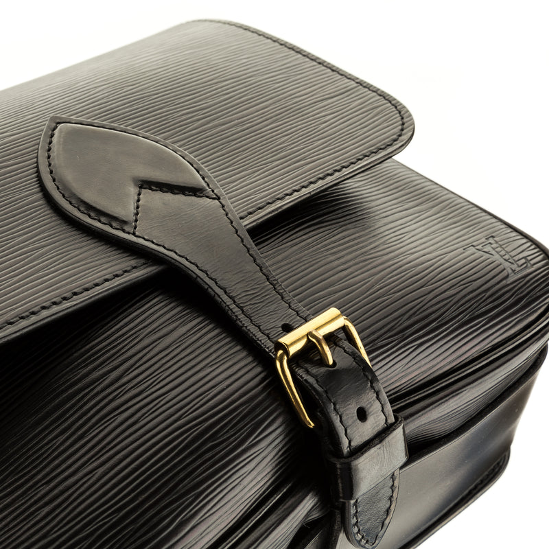 Louis Vuitton Noir Epi Leather Cartouchiere MM Bag (3876004) – LuxeDH