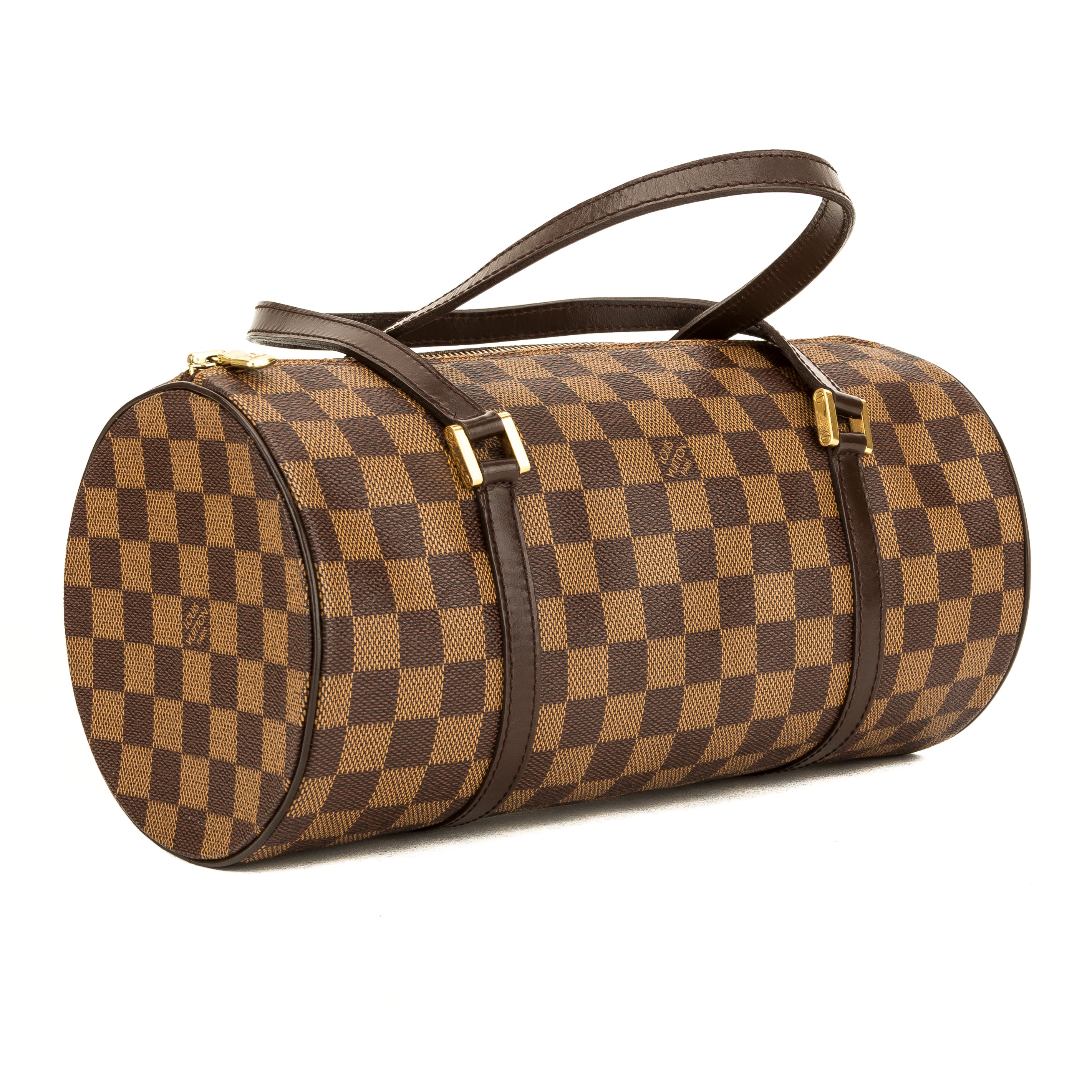 Authentic Louis Vuitton Papillon 30 Handbag in Damier