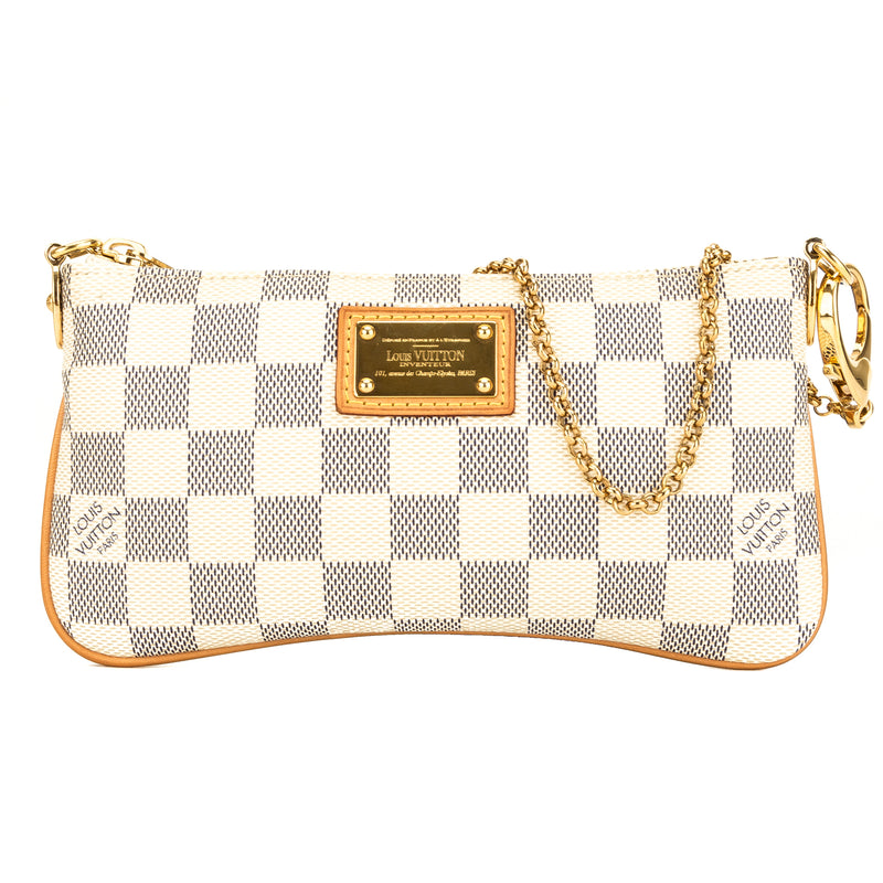 Louis Vuitton Damier Azur Canvas Pochette Milla MM Bag (Pre Owned) – LuxeDH