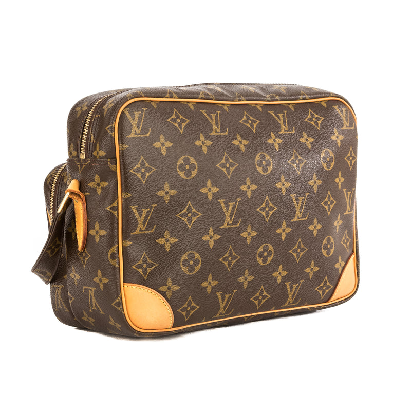 Louis Vuitton Vintage Monogram Canvas Crossbody Bag Nile GM