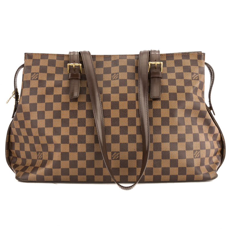 Louis Vuitton Damier Ebene Canvas Chelsea Bag (Pre Owned) – LuxeDH