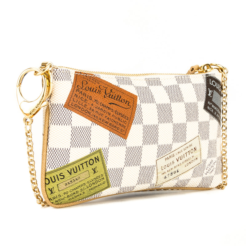 Louis Vuitton Damier Azur Canvas Pochette Milla MM Bag (Pre Owned) – LuxeDH