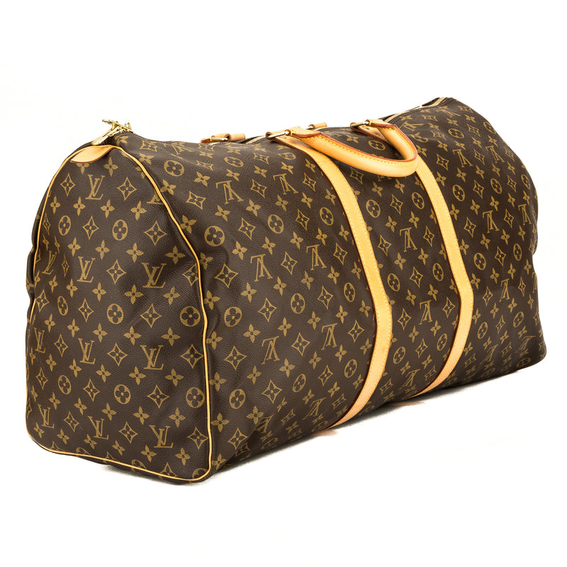 Louis Vuitton Monogram Canvas Keepall 60 Bag (Pre Owned) – LuxeDH