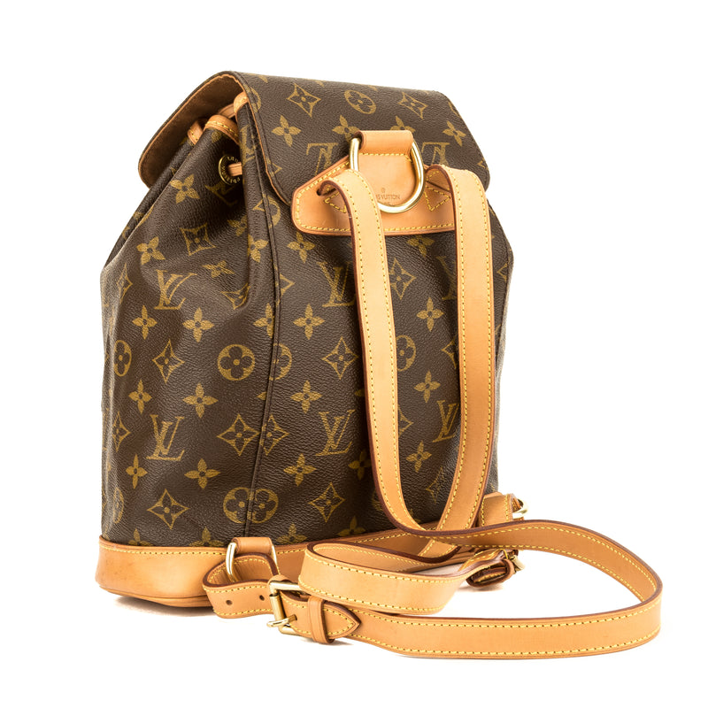 LOUIS VUITTON Monogram Montsouris MM Backpack M51136 LV Auth 47586 Cloth  ref.996912 - Joli Closet