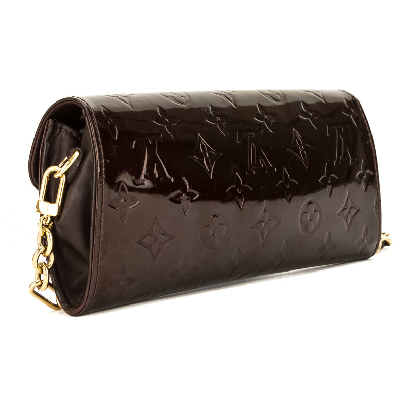 Louis Vuitton Amarante Monogram Vernis Leather Sunset Boulevard Bag (P – LuxeDH