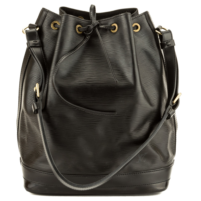 Louis Vuitton Noir Epi Leather Noé Shoulder Bag (3900003) – LuxeDH