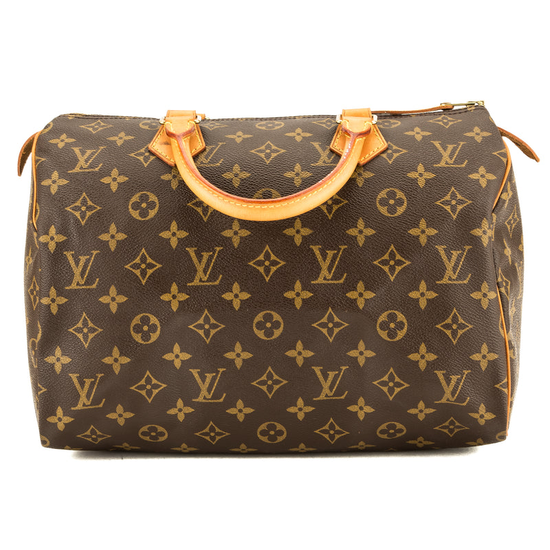 Louis Vuitton Monogram Canvas Speedy 30 Bag (Pre Owned) – LuxeDH