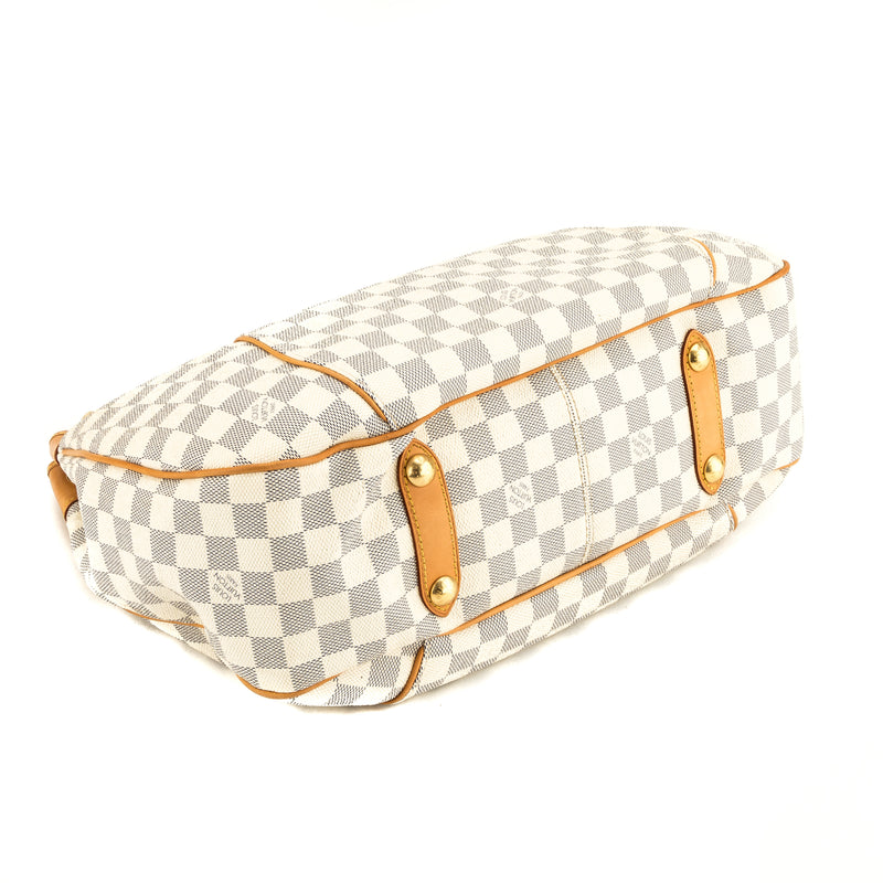 Lv Galliera Pm Damier Azur Canvas With Leather And …