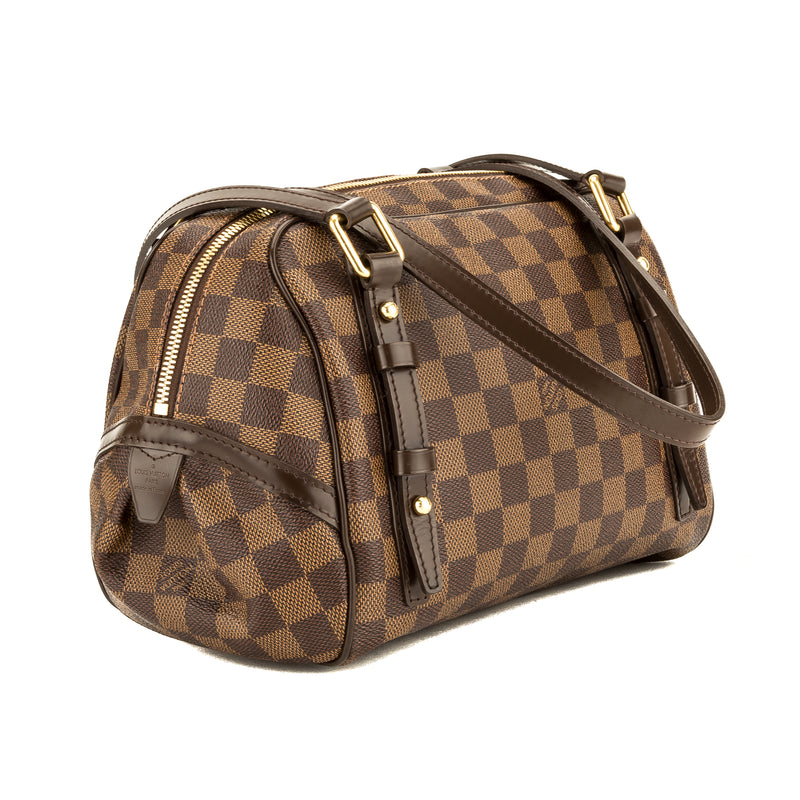 Louis Vuitton Damier Ebene Canvas Rivington PM Bag (3908018) – LuxeDH