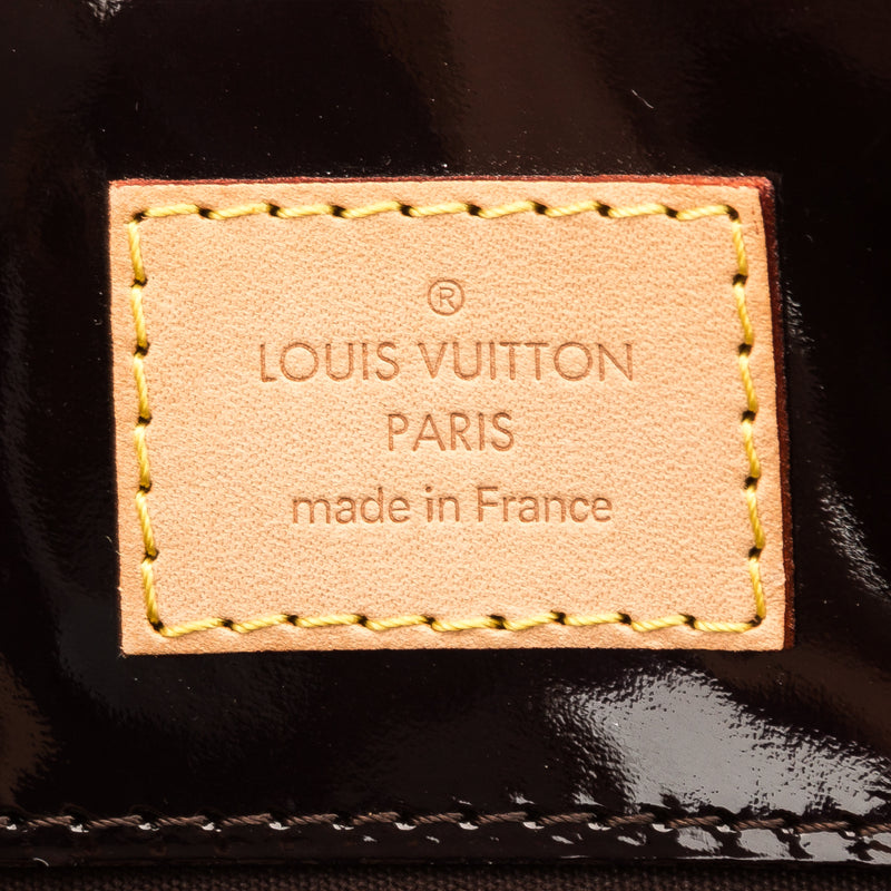 Louis Vuitton Amarante Monogram Vernis Brea Tote For Sale at 1stDibs