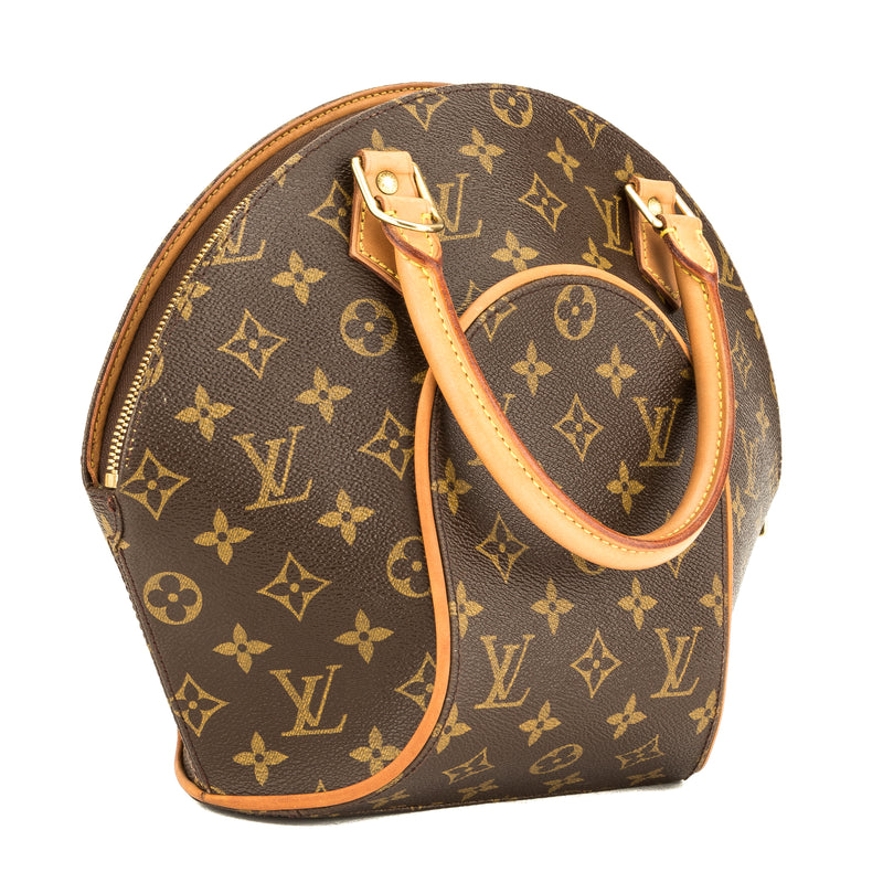 Louis Vuitton Handbag Ellipse PM M51127 Monogram Canvas Brown Women's LOUIS  VUITTON