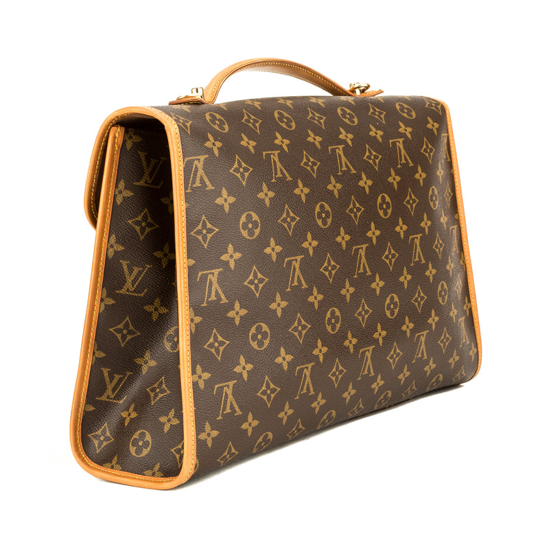 Louis Vuitton Monogram Beverly MM Briefcase (3920029) – LuxeDH