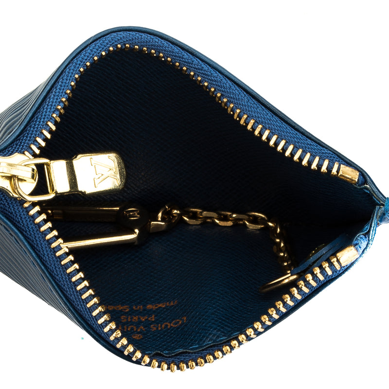 Louis Vuitton Toledo Blue Epi Key Pouch (3947011) – LuxeDH