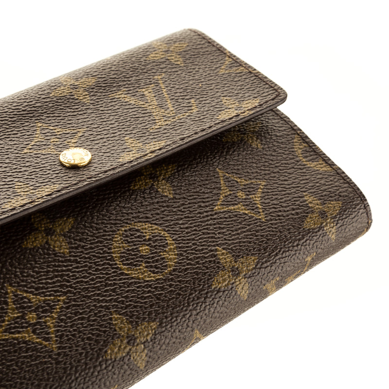 Monogram Porte Papier Zip Bifold Wallet