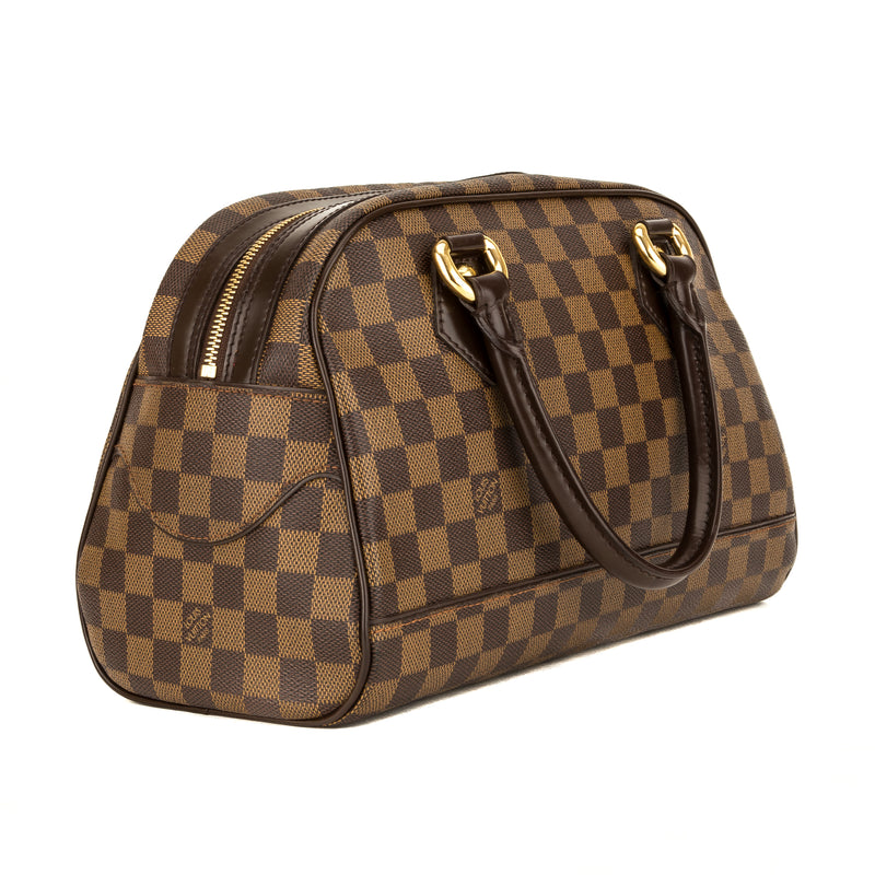 Replica Louis Vuitton N41861 Duomo Hobo Bag Damier Ebene Canvas