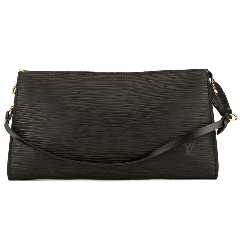 Louis Vuitton Noir Epi Pochette Accessoires 24 (3965002) – LuxeDH