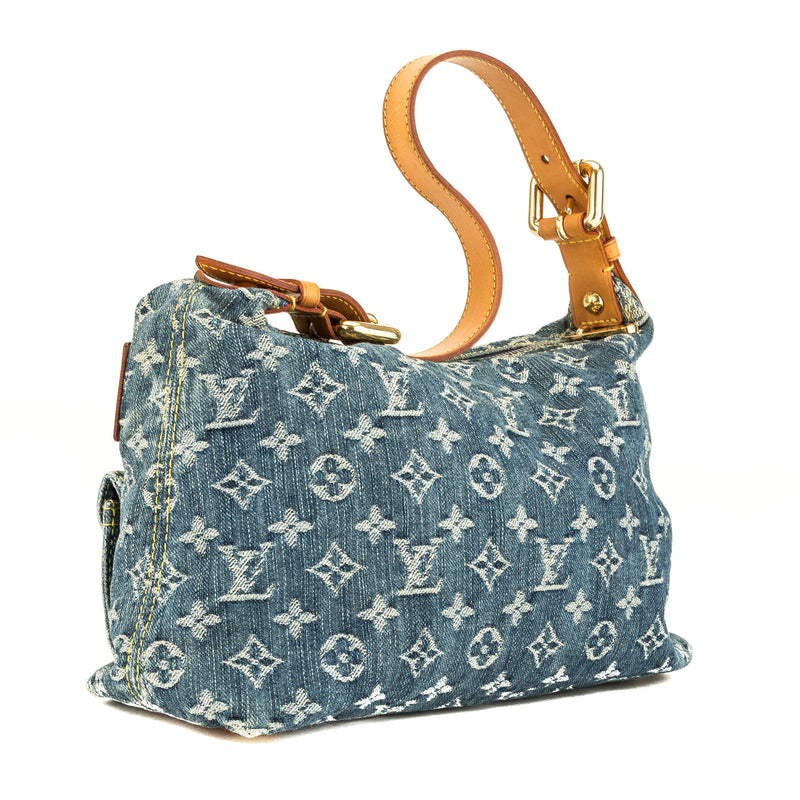 Louis Vuitton Blue Monogram Denim Baggy PM (3970027) – LuxeDH