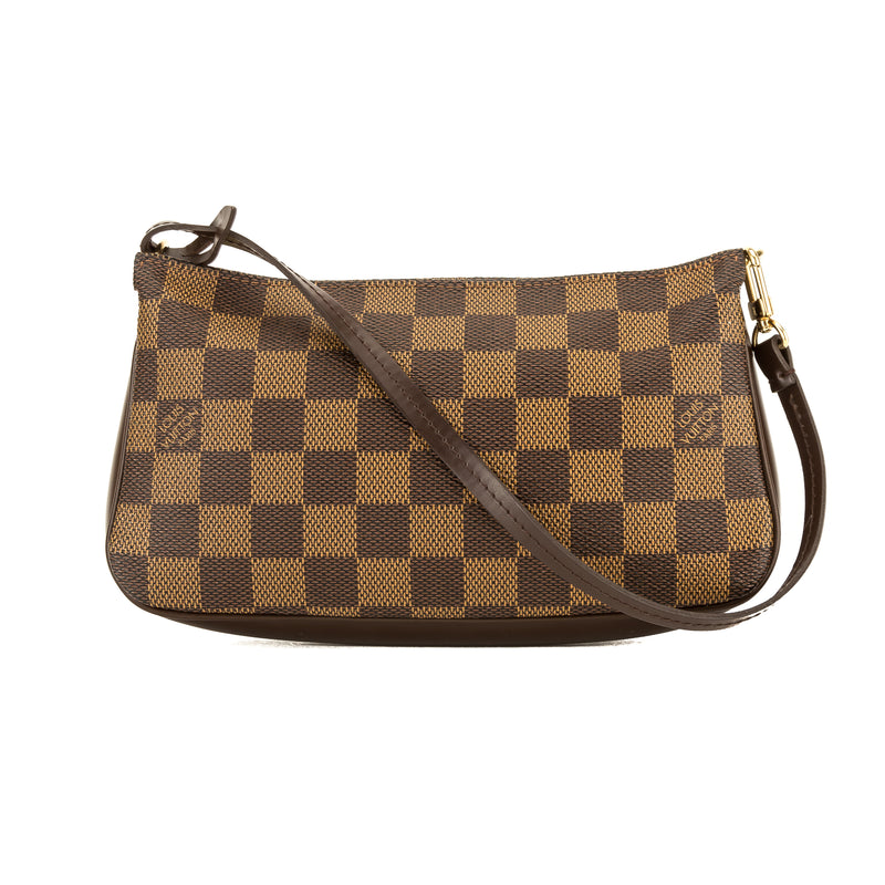 LOUIS VUITTON POCHETTE ACCESSOIRES IN DAMIER AZUR - WHAT FITS? 