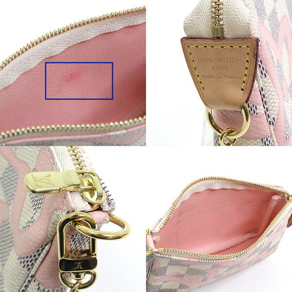 Louis Vuitton Damier Azur Tahiti Mini Pochette Accessoires (SHA22569) – LuxeDH