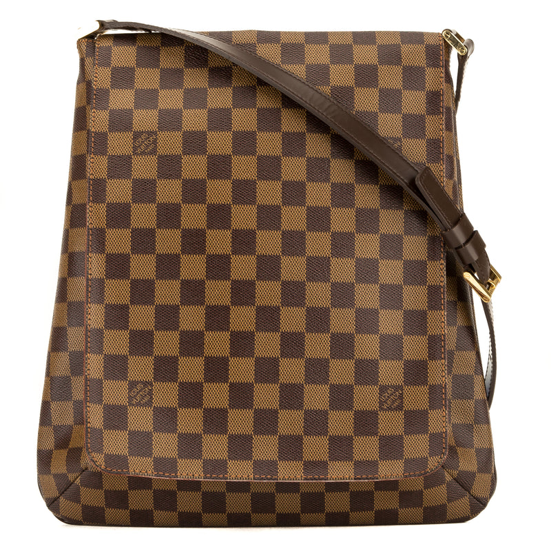 Louis Vuitton Musette Salsa Gm Damier Ebene Crossbody Bag