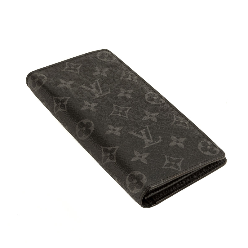 Louis Vuitton Monogram Eclipse Brazza Wallet (4024025) – LuxeDH