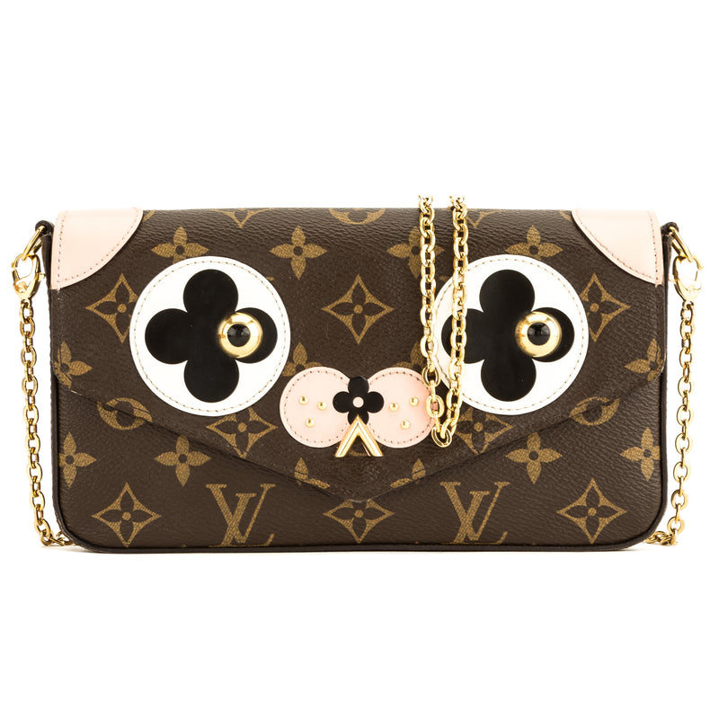 Louis Vuitton Monogram Valentine Pochette Felicie (4024031) – LuxeDH