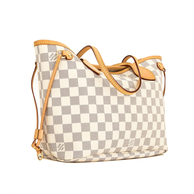 This Fabulous Louis Vuitton Salina GM Damier Azur bag was originally $1,800  & Catwalk Consignment is selling it for $999!! FREE SHIPPING DM TO  PURCHASE!, By Catwalk Consignment Boutique