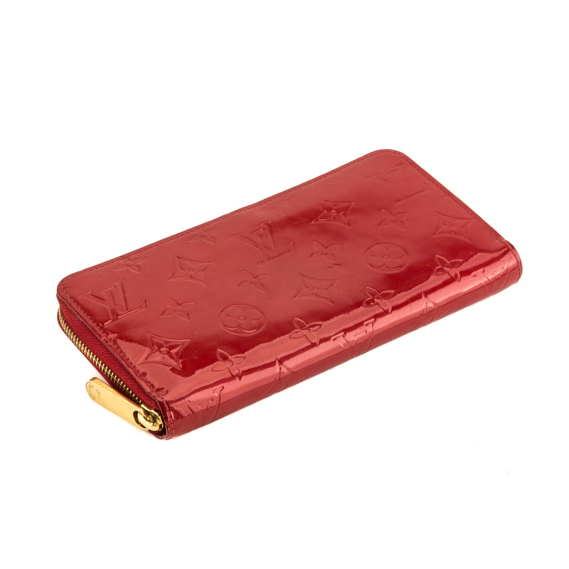 Louis Vuitton Red Vernis Zippy Wallet (4031003) – LuxeDH