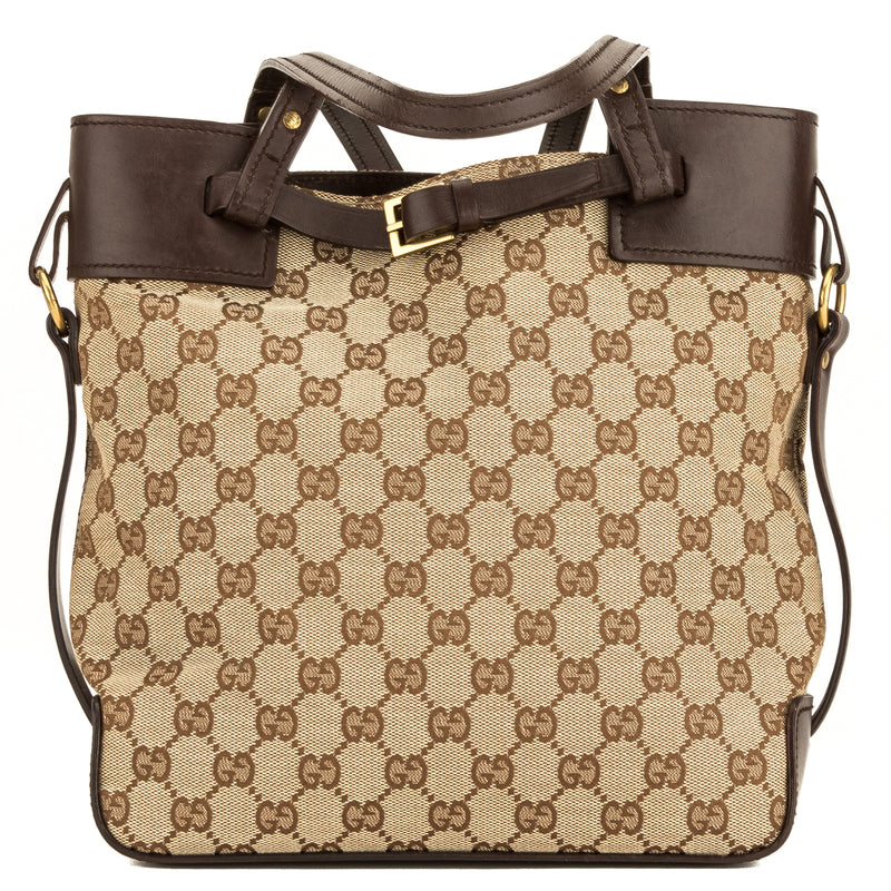 gucci brown tote bag