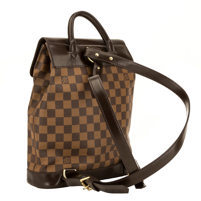 Louis Vuitton Damier Ebene Soho Backpack (4060006) – LuxeDH