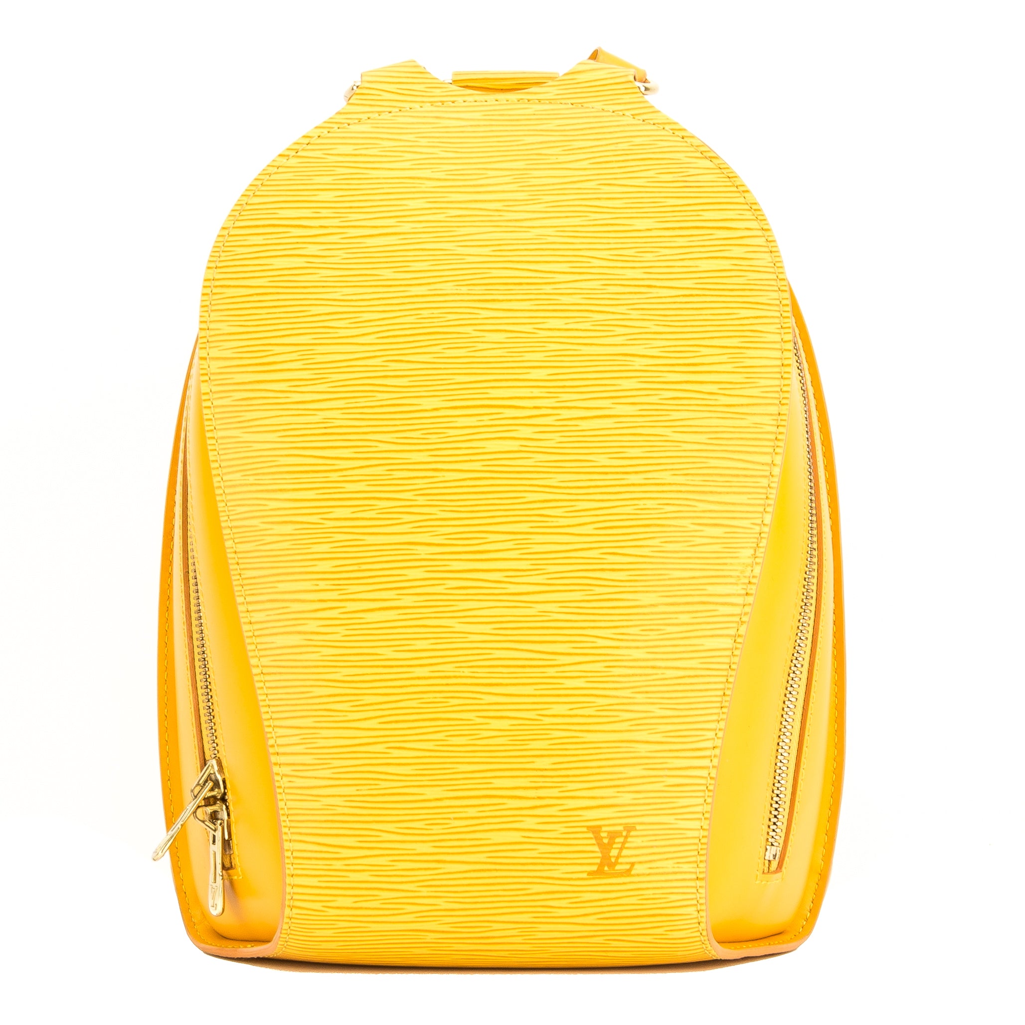 Louis Vuitton Yellow Monogram Vernis Thompson Street Bag - Yoogi's Closet