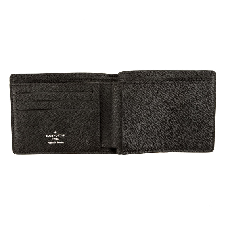 Louis Vuitton Black Taiga Multiple Wallet (4070012) – LuxeDH
